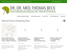 Tablet Screenshot of beckdoc.de
